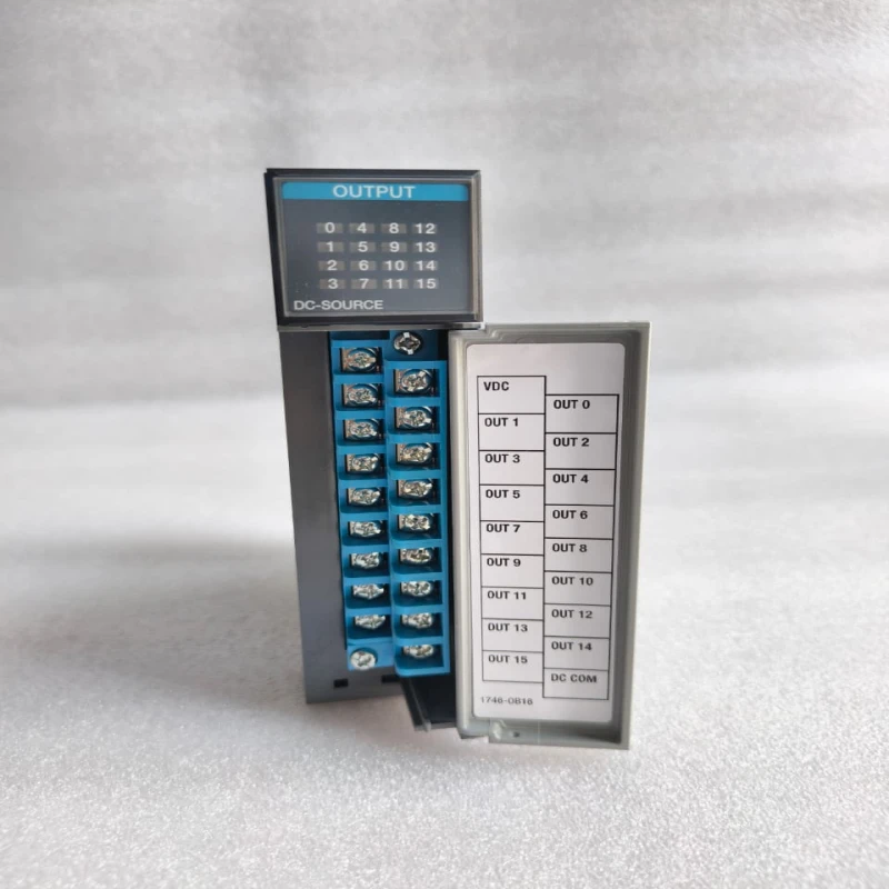 Allen-Bradley 1746-OB16 SLC 500 16-Point 24V DC Source Output Module thumbnail 7074